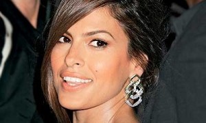 Свадебная прическа Eva Mendes