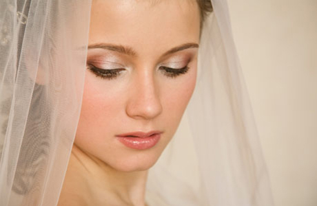 Водостойкий свадебный макияж