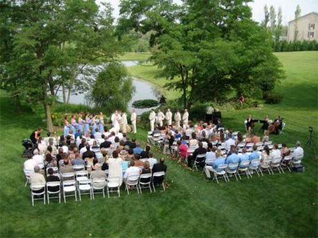 Церемонии бракосочетания на открытом воздухе