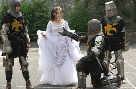 Свадебный сценарий в стиле средних веков