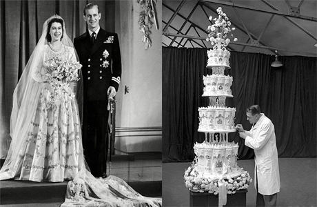 Свадебный торт Королевы Елизаветы II