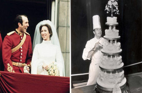 Свадебный торт принцессы Анны и капитана Марка Филлипса