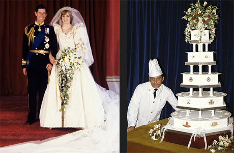 Свадебный торт принцессы Дианы и принца Чарльза