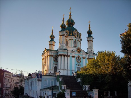 Венчание в Киеве - Андреевская церковь
