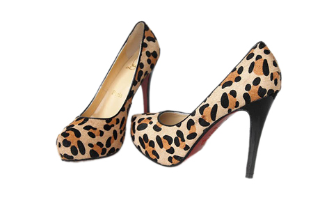 Леопардовые туфли в моде