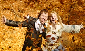 Осенний свадебный фотосет