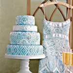 Свадебный торт в стиле свадебного платья
