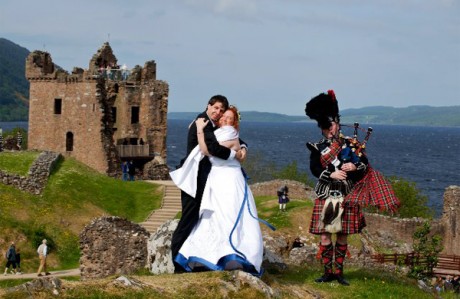 Свадтба в Шотландии - замуж в 2012