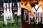 Как оформить стулья на свадебном банкете