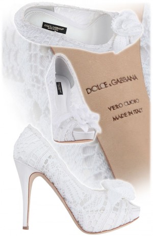 Свадебные сандалии Dolce & Gabbana