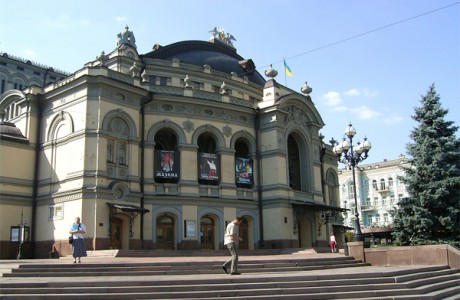 Интерьеры Киевской национальной оперетты для фотосессии