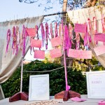 Оформление свадьбы розовыми лентами - что может быть прекрасней!