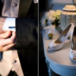Подбирай запонки в тон свадебным аксессуарам невесты