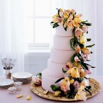 Оформи торт засахаренными цветами