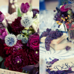 Благородный фиолетовый  - прекрасная расцветка для свадебного букета