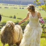 Свадебное платье Луизы Фейрберн из шерсти ее любимой овцы
