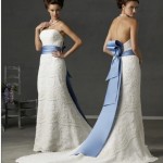 Двойная функция пояса для свадебного платья