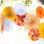 Красочные зонтики для выездной церемонии