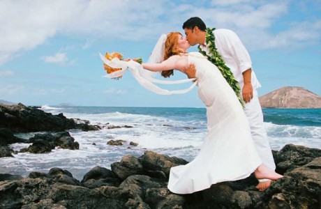 Венчание – на море