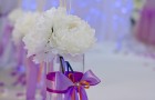 Весенняя свадьба, оформи вазами