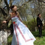 Модная невеста в украинском стиле