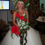 Цветы как свадебное украшение в лучших украинских традициях