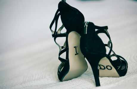Черные туфли невесты