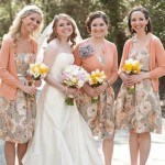Персиковый - великолепный цвет для свадебного праздника
