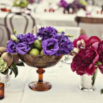 Украшай столы вазами с цветами