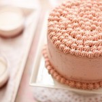 Безумно красивый розовый торт с кремом