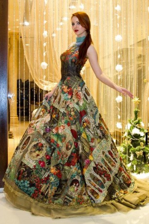 Необычное платье от Михаль Негрин