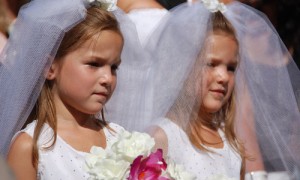 Дети на свадьбе - модно