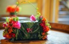 flower-purse-with-fushia-orange-and-chartreuse-flowers-Vista-Hills-Françoise-Weeks