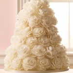 Свадебный торт из роз