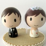 Фигурки жениха и невесты для свадебного торта