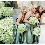 Свадебные букеты из зеленых гардений