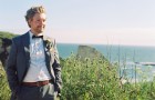 california-elopement-groom-bowtie-ocean-cliff