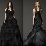 Черные свадебные платья из коллекции Веры Вонг