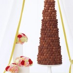 Свадебный торт из шоколадных шариков