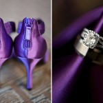 Обувь для пурпурной свадьбы