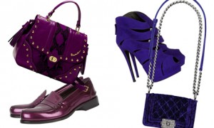 Фиолетовый - модный тон осени 2012