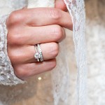 Кольца невесты с бриллиантами