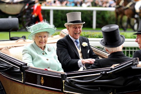 Royal Ascot 2012 - Ladies Day Елизавета II и принц Филипп - 65 лет вместе!